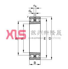 ALS NN3006-AS-K-M-SP,  DIN 5412-4 ˜ʵҪߴ, ǶλS, pУFףF 1:12 ɷx, ּpСďȲ϶ƹ