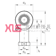 US GIR45-DO-2RS,  DIN ISO 12 240-4 ˜ʣݼySoɂȴܷ