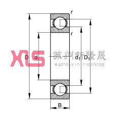 S 6013,  DIN 625-1 ˜ʵҪߴ