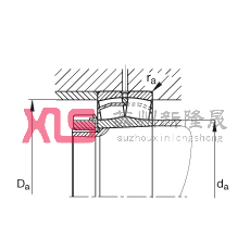 {ĝLS 22311-E1-K,  DIN 635-2 ˜ʵҪߴ, FףF 1:12