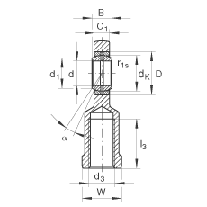 US GIR70-DO-2RS, (j) DIN ISO 12 240-4 ˜ʣ(ni)ݼySoɂȴܷ