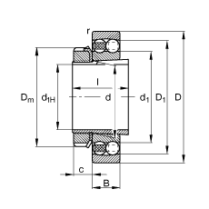 {S 1318-K-M-C3 + H318,  DIN 630  DIN 5415 ˜ʵҪߴ, F׺;o