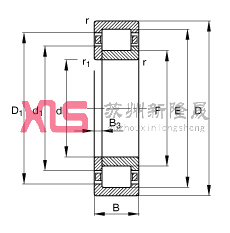 ALS NUP213-E-TVP2,  DIN 5412-1 ˜ʵҪߴ, λS, ɷx, ּ